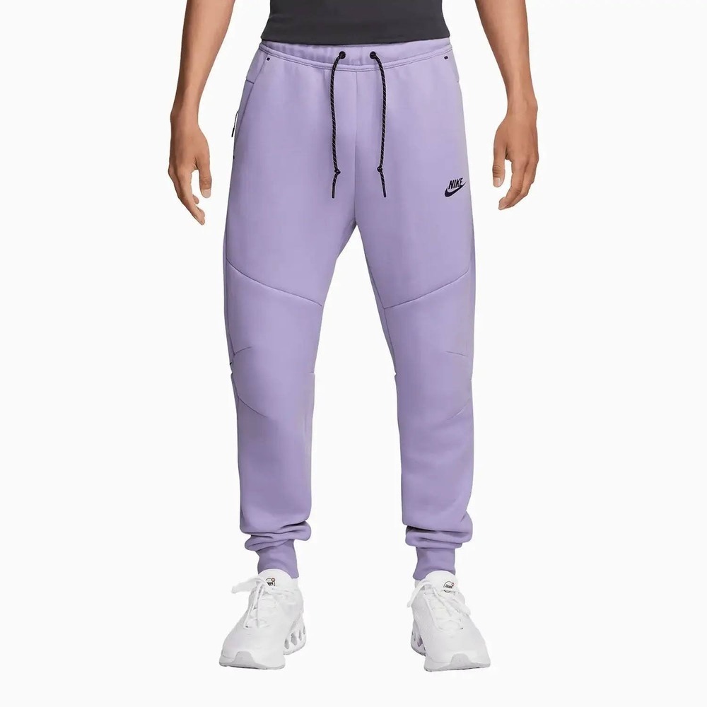 Mens Size 2XL Nike Tech Fleece Joggers Drawstring Athletic Lavender HV0959-515